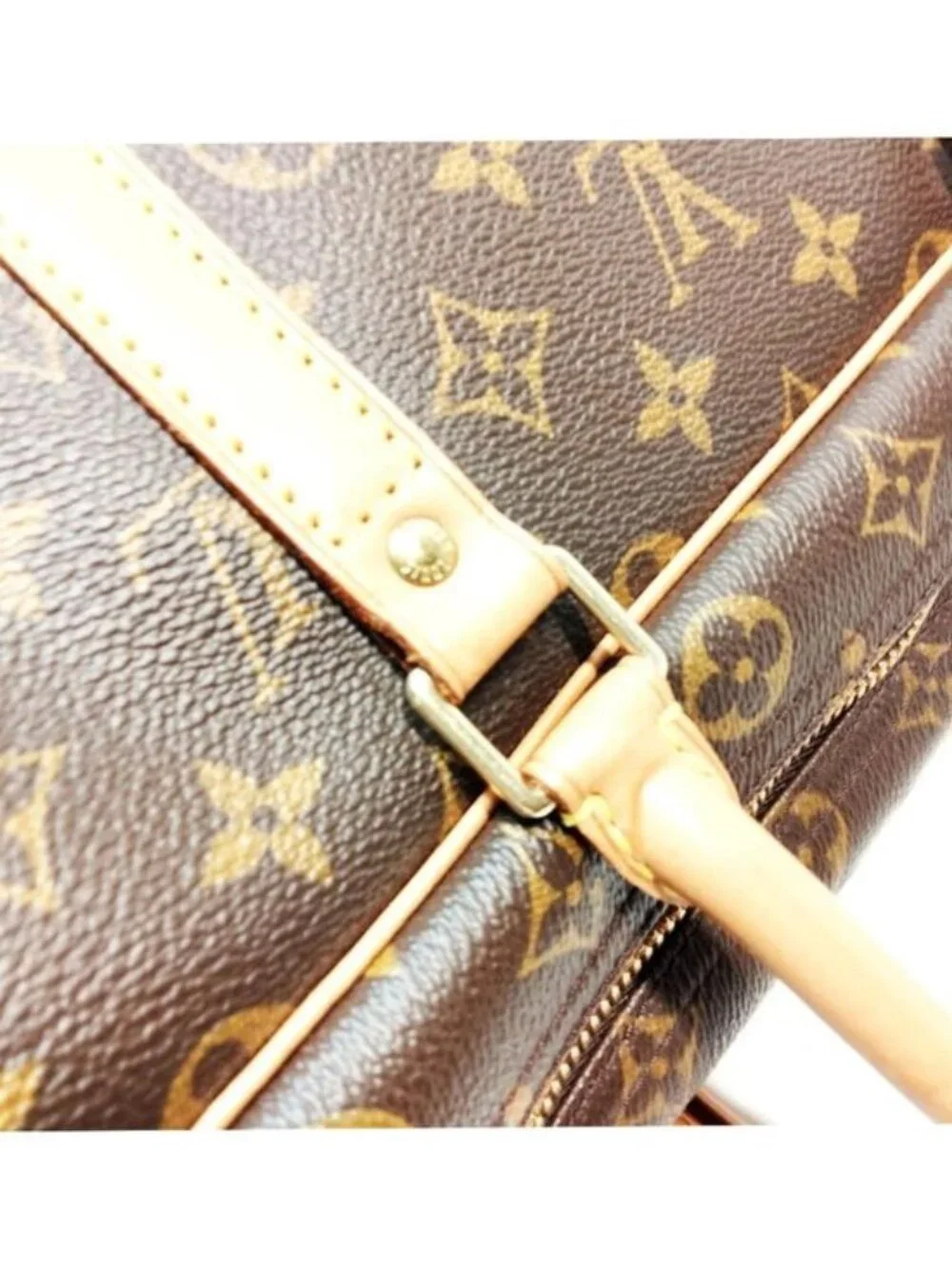 Authentic Louis Vuitton Sirius 45 Monogram Travel Duffle Bag